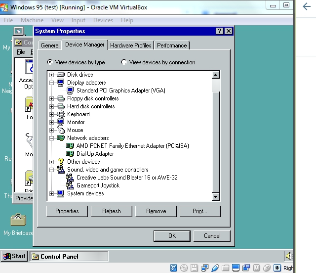 dosbox windows 95 game image file